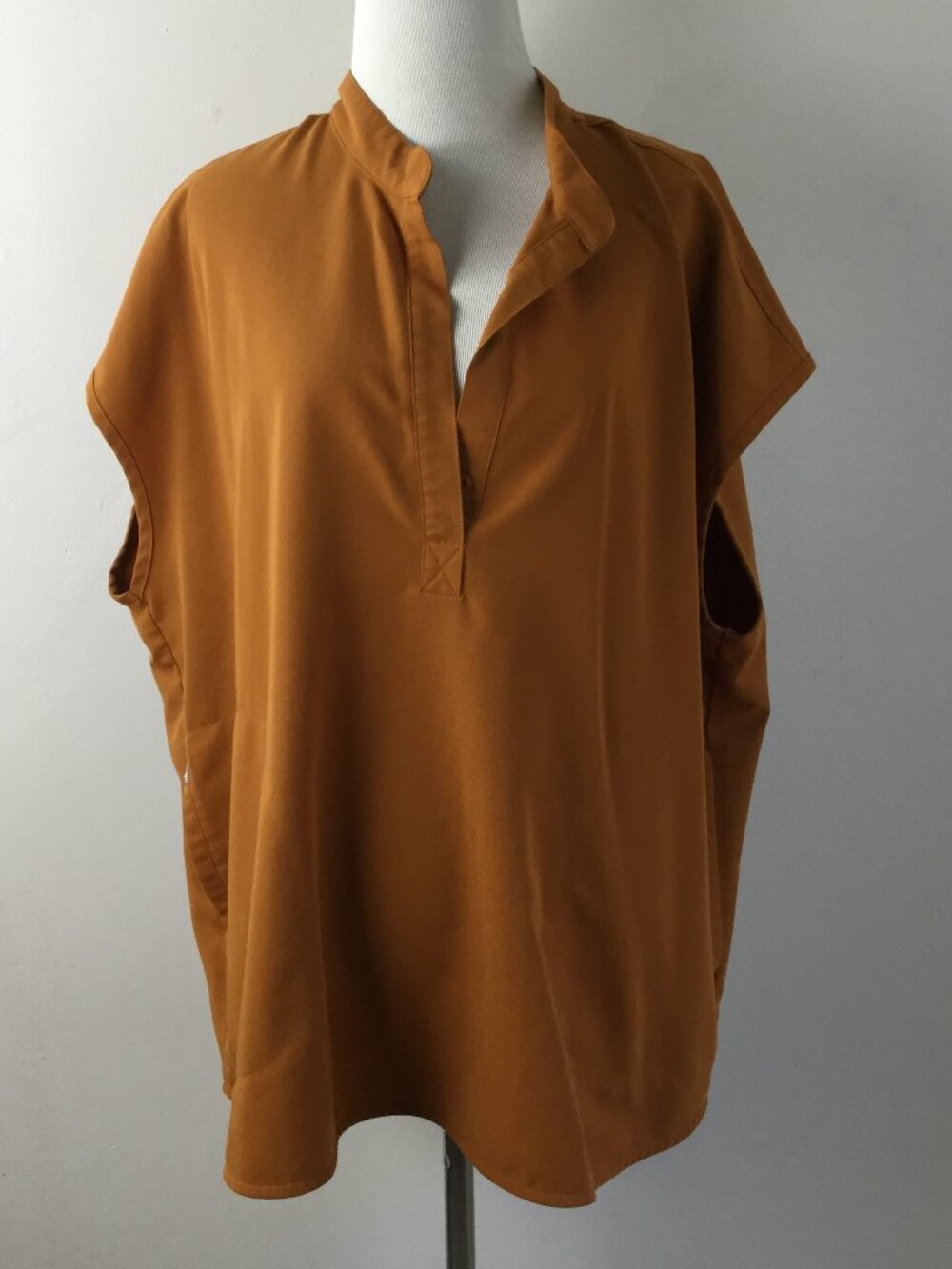 Figs Terracotta Scrub Top xxl/2xl